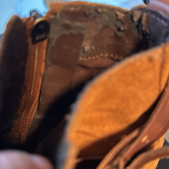 Sam Edelman Hannah brown suede ankle boots Sz 6 1/2 - Picture 12 of 12